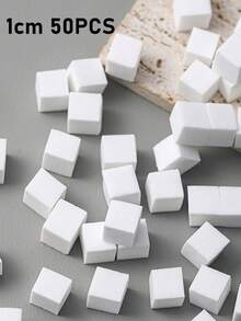 50/101 miếng mút xốp mini kèm nhíp 4 càng, dụng cụ vẽ màu chuyển sắc cho móng tay, dụng cụ làm móng, dụng cụ nghệ thuật làm móng, mùa tựu trường, 1 bộ - Nhiều kiểu dáng - Xem 16