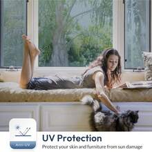 One Way Window Privacy Film See Out Not In, Window Tint For Home, Reflective Mirror Glass Windows Coverings Sun Heat UV Blocking - Two-sided Silver - View 4