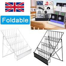4 Tier Wire Book Magazine Counter Card Rack Display Stand In White Black - View 7