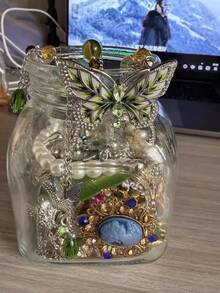 Graduation Gift Mystery Jewelry Jar 15pcs Fashion Jewelry Set - 珠寶罐(15件首飾) - 查看 7