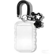 1pc Minimalist Lanyard Card Holder, Multifunctional Student/Office Worker Card Case, Back To School Essential - A - View 1