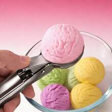 Ice Cream Scoops & Stacks - Silver - View 10