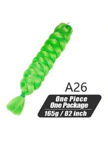 Women's Xpression Crochet Braided Hair, Large Braided Hair Kanekalon Synthetic Braiding Hair Extension, Suitable For Daily Wear - Multicolor - View 45