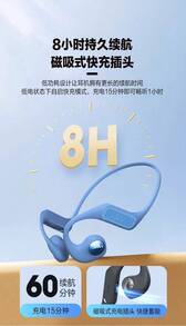 PHILIPS Tai nghe không dây Nearbuds 2 dạng mở, dẫn truyền âm thanh, dành cho thể thao, tích hợp mic, thời gian chơi nhạc hơn 8 giờ, chống nước IPX5, Bluetooth 5.2, âm trầm sâu, lý tưởng cho chạy bộ, đạp xe, tập gym, an toàn và nâng cao nhận thức. - Xem 7