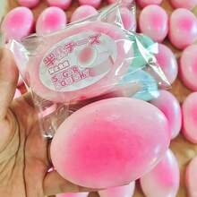 1 pieza Juguete apretable de tarta de queso - Juguete antiestrés de rebote lento - Regalo de cumpleaños/festividad/Pascua/Halloween/Día de San Valentín/Navidad - Juguete de novedad - Multicolor - Ver 10
