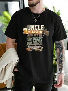 Camisetas masculinas - Preto - Ver 1
