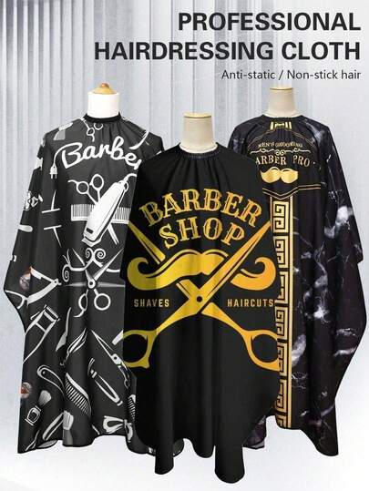 Áo choàng gội đầu nhuộm tóc dành cho người lớn, tạp dề nhuộm tóc tại salon.