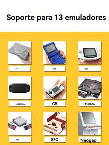 1pc Multifunctional Pocket Handheld Game Console With 11000 Classic Nostalgic Games 13 Simulators Support To TV Rechargeable Supports E-Books Music Videos Pictures Recording Archives Calculators Stopwatches 5.1-Inch High-Definition Screen PSP Console - Multicolor - View 5