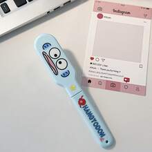 Lược chải tóc mini gấp gọn hình hoạt hình, lược massage mượt mà, lược nhỏ cầm tay. - Nhiều màu - Xem 10