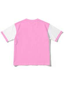 SHEIN | Care Bears Camiseta de colaboración para mujer, que incorpora elementos de dibujos animados, adecuada para el uso diario - Multicolor - Ver 4