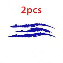 1pc Black & White Ghost Claw Eyebrow Sticker, Funny Car Sticker, Waterproof Scratch-Resistant Sticker, Creative Car Accessories - Ghost Claw - View 16