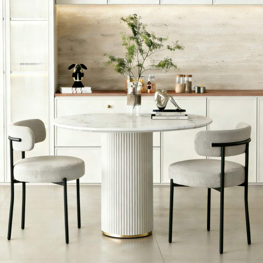 Sillas de comedor - Gris Claro - Ver 1