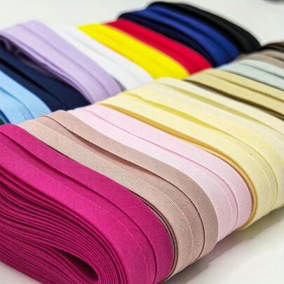 Dây viền vải chéo rộng 5.5cm, bề mặt mờ, thích hợp cho quần áo, đồ nội thất mềm, túi xách, lều và các sản phẩm trang trí viền vải DIY khác, phụ kiện may mặc thủ công và dệt may gia đình, áp dụng cho may vá, gấp, đồ thủ công co giãn và trang trí nhà cửa, trang trí viền vải đa chức năng và làm đẹp quần áo, băng trang trí may vá, vật tư thủ công, kết cấu mịn, tay nghề tinh xảo, bền.