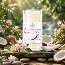 SUMIFANG 40克无碱椰子粉茉莉花香体香体棒，告别异味，拥抱清新自然香氛的每一天 - 椰子油 - 查看 9