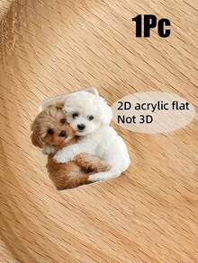 Cute 2D Flat Teddy Dog Data Cable Protector, Anti-Damage Type-C Phone Data Cable Protector, Beautiful And Durable, Mother's Day Gift, Home Essential - Multicolor - View 9