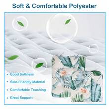 Rocking Chair Cushion Seat Cushions Home Collection Rocking Chair Cushions Pads -- Beige Leaf - As Pic - View 6