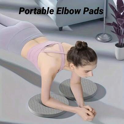 1 Cặp đệm đầu gối yoga, đệm đầu gối thể thao dày dặn phù hợp cho đầu gối và khuỷu tay, đệm quỳ Pilates.