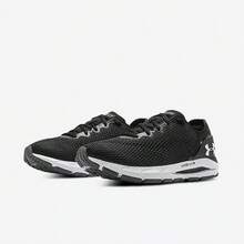Under Armour HOVR  4 CN 女子全新緩震回彈休閒鞋舒適輕盈透氣運動鞋 - 黑與白 - 查看 7