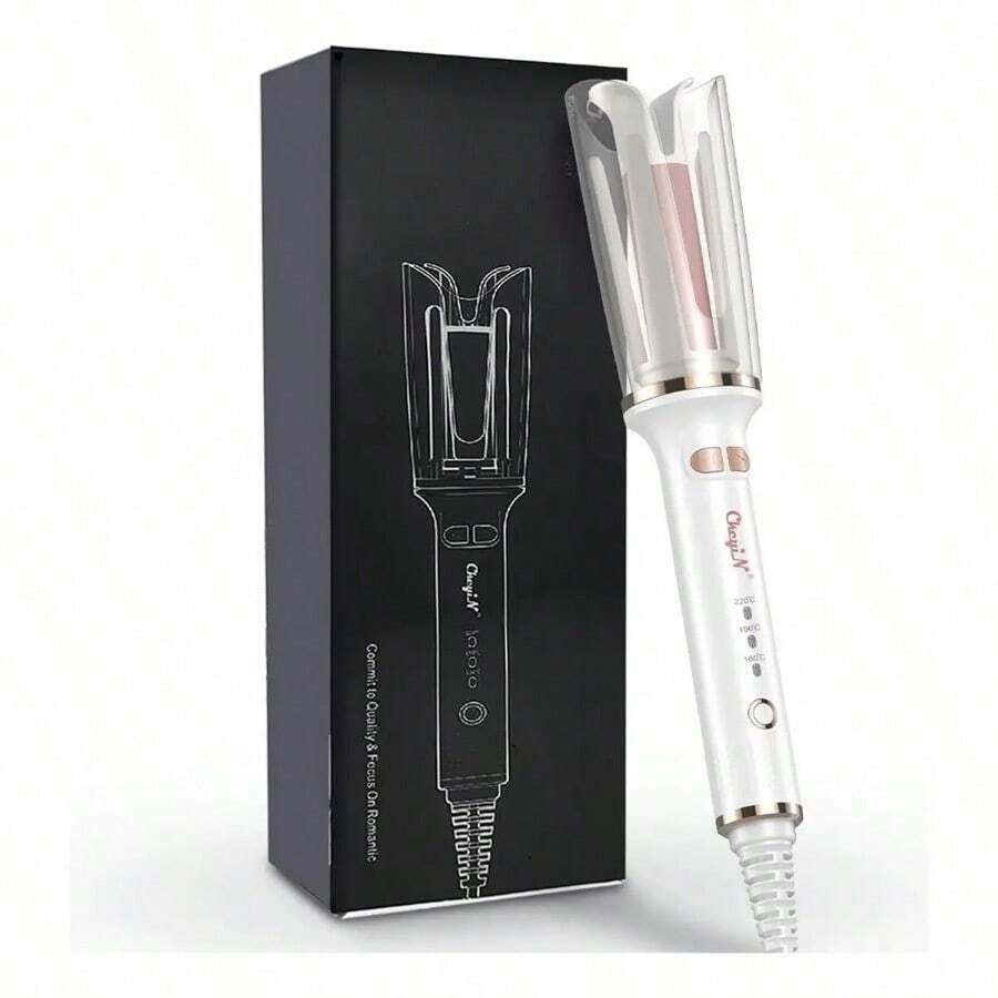 Rizadora Automática para Cabello de Cerámica 25mm, Ajuste de Temperatura, Ideal para Rizos Definidos y Duraderos - por defecto - Ver 1