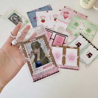 INS Film Clip Reverse Film Empty Clip 3-Inch Stargazing Card Decoration Photo Clip Keychain Pendant