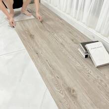 1 Roll Vintage 3D Wood Grain Self-Adhesive Floor Sticker, Wallpaper, Thickened, Wear-Resistant Washable Self-Adhesive Vinyl Floor Sticker, DIY Decorative Floor Sticker, Suitable For Living Room, Bedroom, Kitchen, Bathroom, Toilet, Etc. - Multicolor - View 3