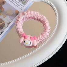 SANRIO 1pc Soft, Elastic, Multifunctional, Cute Hair Accessory - Handmade, Cartoon Style, Blue & White Hair Band, Suitable For Women, Perfectly Adding A Cute Touch, Suitable For Halloween, Valentine's Day, Etc., Adorable Hair Accessory, Lively Design, Soft Texture - Multicolor - View 19