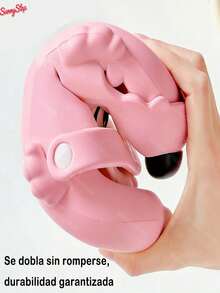 Zuecos de Verano para Niños 2-6 Años Unisex Suaves Resistentes sin Rozaduras Protección de Dedos Antideslizantes Calzado Perfecto para Parque Hogar Piscina y Actividades al Aire Libre - Rosa - Ver 5