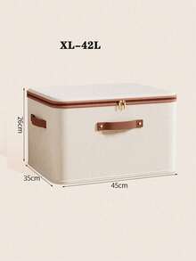 1 个带盖玩具箱，可折叠坚固玩具收纳箱，现代毛绒玩具、积木和家居用品收纳整理箱，适用于儿童、男孩、女孩、托儿所、游戏室、玩具收纳整理箱，多功能、节省空间、易于使用，整理家居必需品，适用于衣柜、卧室、厨房、浴室和办公室 - 非常适合存放玩具、书籍、衣服、床单等。 - 彩色 - 查看 13