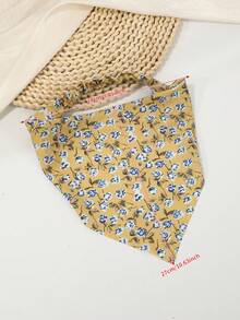 1pc Elastic Floral Print Headband For Women, Suitable For Beach, Travel, Daily Wear, Parties, Photo Shoots, Spring/Summer Summer Hair Accessories Beach Women Bandana Vacay Hair Bands,Festival,Party - Multicolor - View 9