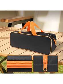 Heavy Duty Large Capacity Tool Storage Bag - With Zipper Design, Durable Tool Organizer Bag For Mechanics, DIY Projects And Professional Contractors - Suitable For Garage, Workshop, Home Repair, Picnic Tools, Camera Storage - A - View 12