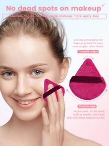 Bộ dụng cụ trang điểm 39 món bao gồm: Bộ 25 cọ trang điểm + 2 bông mút trang điểm + 4 bông phấn tam giác + 4 bông phấn mini + 1 băng đô + 2 dây đeo bát đựng phấn + 1 dụng cụ vệ sinh cọ trang điểm. - Màu Đỏ Sâu - Xem 5