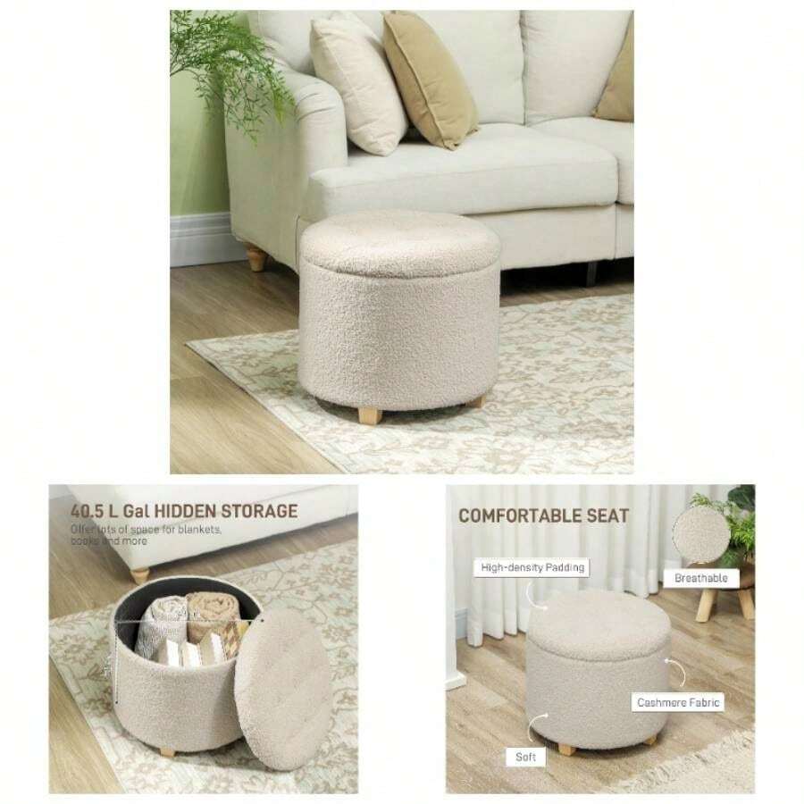 End Tables - Cream White - View 1