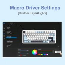 AULA F75 Wireless Mechanical Keyboard Bluetooth 2.4G RGB Customized 75% Layout PBT Keycaps RGB Backlight Wired Gaming Keyboard Rechargeable 4000mAh Metal OEM Profile Gasket Structure Personal Comp - 查看 6