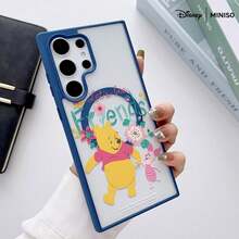 Ốp điện thoại MINISO Disney Winnie The Pooh, dành cho Samsung S26 Ultra/S26 Edge/S26 Plus/S26/S25 Ultra/S25 Plus/S25/S25FE/S25Edge/S24Ultra/S24Plus/S24/S24FE/S23FE/S23Ultra/S23Plus/S23/S22Ultra/S22Plus/S22/A15/A16/A17/A35/A36//A54/A55/A56/ Quà tặng Giáng sinh cho bạn gái - Hồng - Xem 5