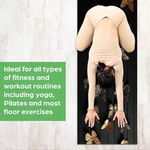 1 tấm thảm yoga 71*22 inch, nhiều họa tiết khác nhau, chống trơn trượt và bền, cực rộng và dày, phù hợp cho việc tập luyện yoga tại nhà và dành cho người mới bắt đầu chuyên nghiệp. - Nhiều màu - Xem 3