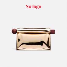 新款时尚链条手拿包，奢华设计女士手提包，优雅女士钱包，适合晚礼服、派对等场合 - 金色 - 查看 6