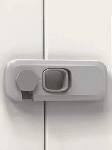 1/5/10个装冰箱门闭门器，易于安装的冰箱门锁，安全锁闩，适用于抽屉和橱柜，防止突然打开，双重锁定设计，无需钻孔 - 多色 - 查看 6