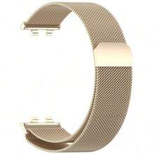 Compatible With Huawei Band 11/11 Pro Adjustable Magnetic Milanese Band High Quality Stainless Steel Mesh Stylish Replacement Strap Secure Comfortable Fit Durable Lightweight Breathable Perfect For Daily Wear Workout - Multicolor - View 12