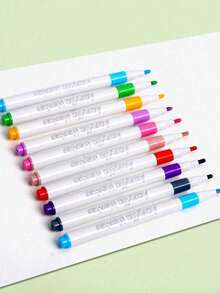 1 Box Acrylic Art Markers, For Art Painting Acrylic Marker Pen, Waterproof & Quick-Dry, Perfect For Student Graffiti,Teachers And School Use,Random Shipment Of New And Old Versions - A - View 4
