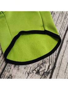 holdhoney Áo đôi cho thú cưng, áo nỉ mùa thu/đông, ấm áp và phù hợp cho chó nhỏ đến trung bình, giúp giảm rụng lông. - màu xanh lá - Xem 7