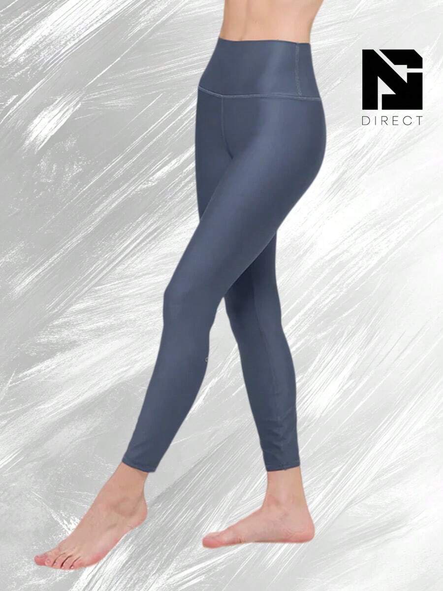 7/8 High-Waist Airlift Legging - Bluestone - View 1