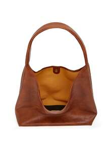 2pcs/Set New Arrival Tote Bag, Versatile Handbag & Shoulder Bag, Retro Minimalist Large Capacity Tote Bag For Women - Brown - View 7