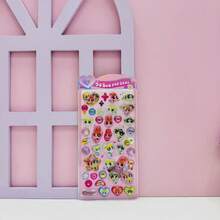 Random Cute 3D Stickers, Adorable Cartoon Animal Patterns, Suitable For Children's Gifts, Soft Toys, Stress Relief, DIY Phone Case Decor, Some Styles May Have Color Difference - Multicolor - View 3