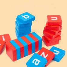 Trò chơi bảng chữ cái tiếng Anh Montessori, đồ chơi trí tuệ cho trẻ em, tương tác cha mẹ - con cái, rèn luyện khả năng tập trung. - Nhiều màu - Xem 9