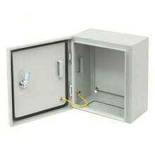 Outdoor Electrical Box, 9.84*5.91*11.81in Electrical Box, Lockable Outdoor Electrical Box Waterproof & Dustproof - Grey - View 5