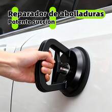 Herramientas para reparar abolladuras en automóviles, kit de reparación de abolladuras con ventosas, extractor de abolladuras con ventosas, herramientas para reparar abolladuras en automóviles, extractor de abolladuras con ventosas para automóviles. Negro - A - Ver 1