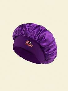 Berretto unisex personalizzato con scritta "Kiss" in raso, berretto da notte morbido e confortevole, cuffia da notte in seta con ampia tesa elastica per la protezione dei capelli, per il lavaggio del viso e del trucco, cuffia da doccia per uso quotidiano, estate, spiaggia - Multicolore - Visualizzare 22