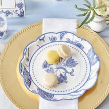 Kate Aspen Blue Willow 9 In.Decorative Premium Paper Plates (350 GSM Weight -Set Of 16) - Perfect For Bridal Showers And Weddings - 裝飾標誌套裝(8 件組) - 查看 1