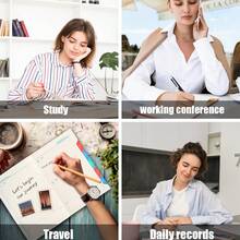 A5 Notebook Daily Planner, Time Management Diary Suitable For Business Professionals And College Students, Goal Setting Efficiency Notebook Suitable For Work And Study Diary Writing, Ideal Gift For Nine Major Holidays - Multicolor - View 6