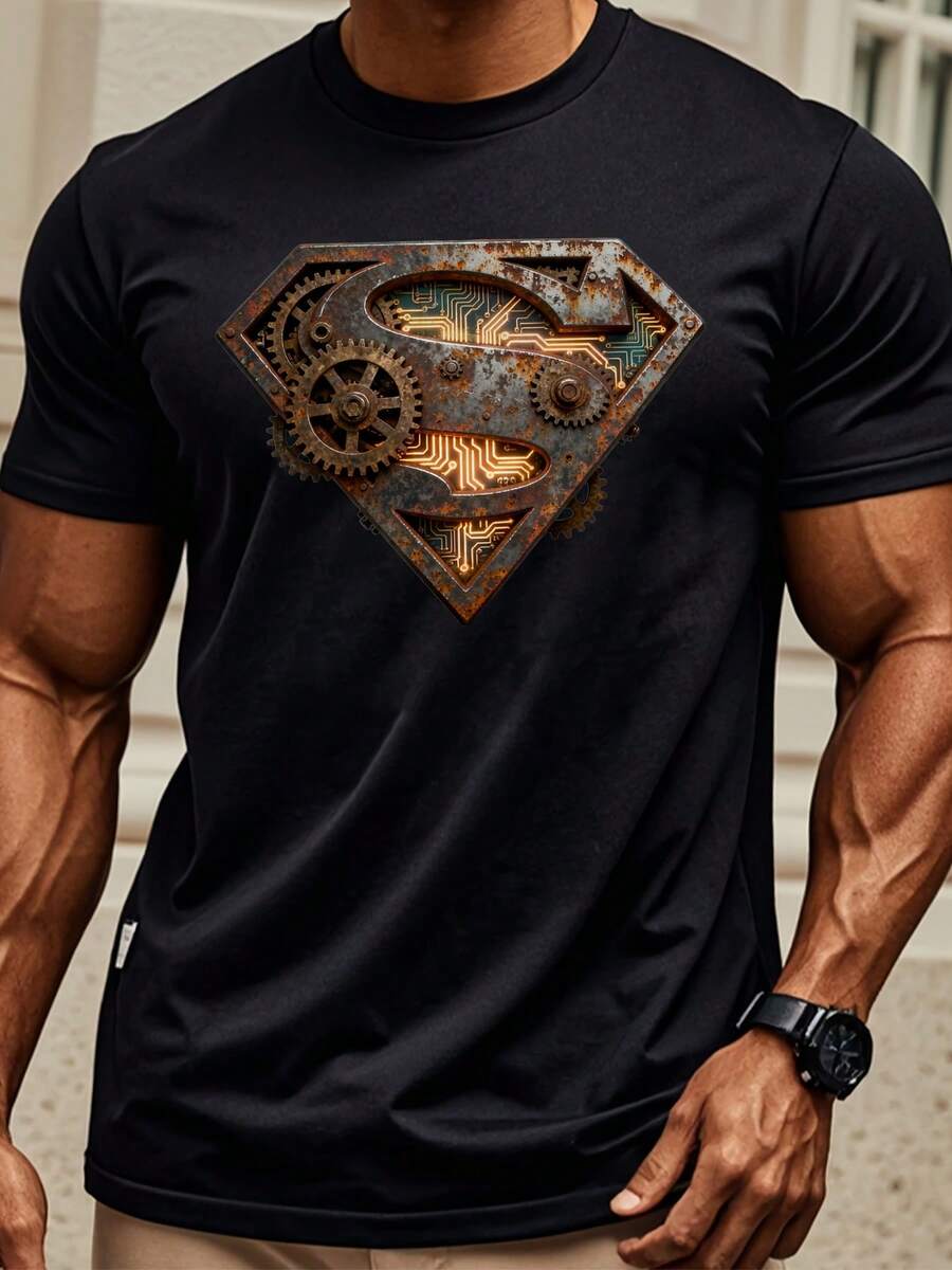 Men T-Shirts - Black - View 1
